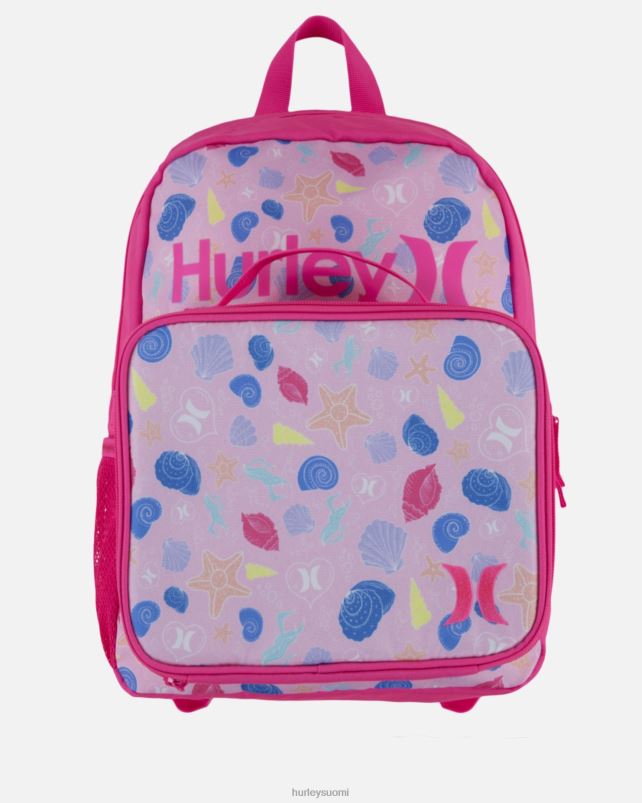 Hurley lapset yksi ja ainoa reppulounassetti pinkki multi Lisätarvikkeet A06JJB621