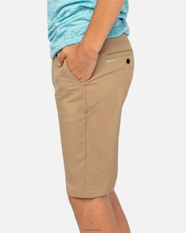 Hurley lapset h2o-dri chino kävelyshortsi khaki vaatetus A06JJB606