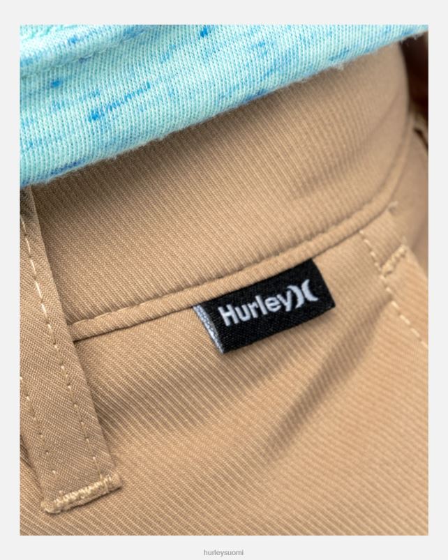 Hurley lapset h2o-dri chino kävelyshortsi khaki vaatetus A06JJB606