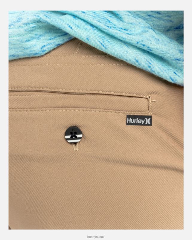Hurley lapset h2o-dri chino kävelyshortsi khaki vaatetus A06JJB606