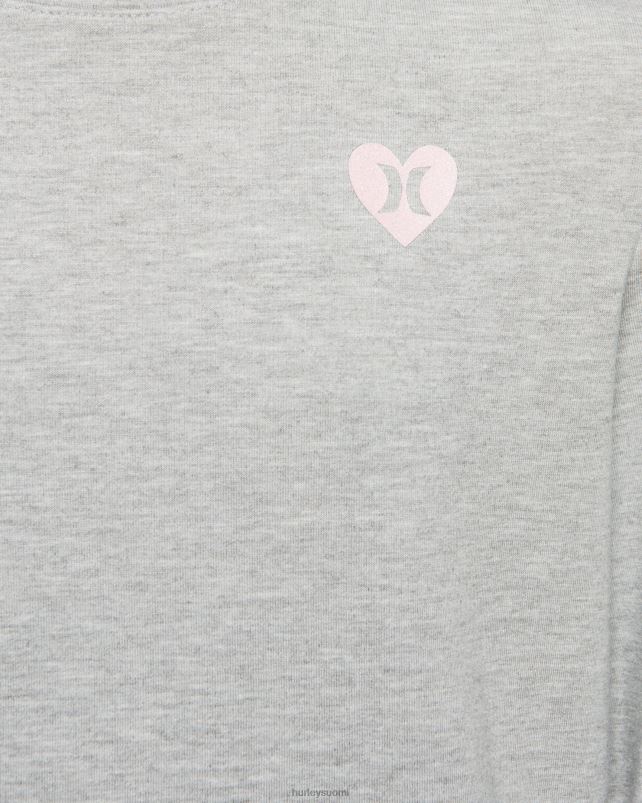 Hurley lapset pieni sateenkaari urheilullinen crewneck dk harmaa kanerva vaatetus A06JJB619