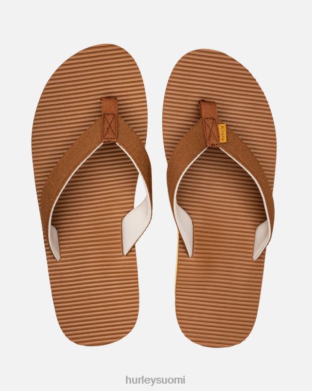 Hurley miehet yksi ja ainoa sandaali ruskea kenkiä A06JJB84
