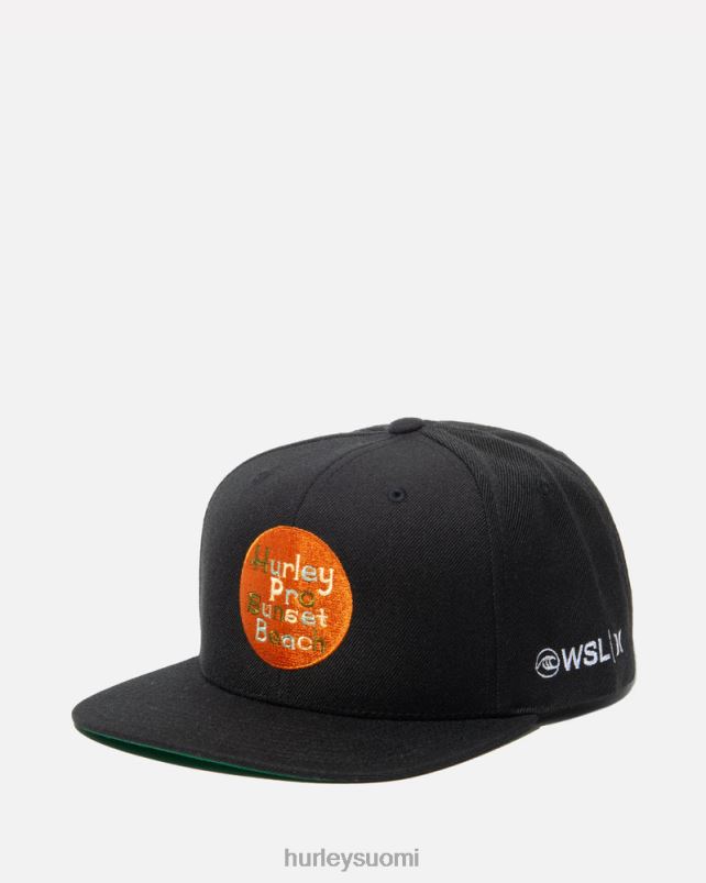 Hurley miehet Pro sunset Beach Snapback -hattu musta Lisätarvikkeet A06JJB450