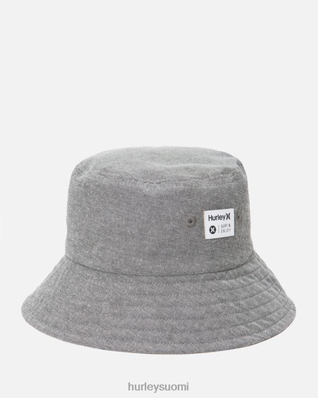 Hurley miehet chambray ämpäri musta Lisätarvikkeet A06JJB131