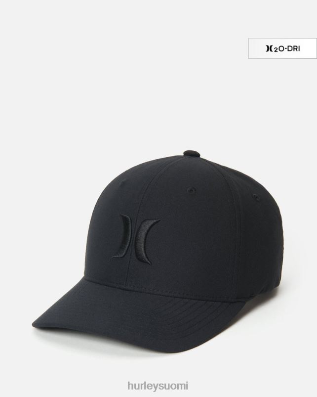 Hurley miehet h2o-dri yksi ja ainoa hattu musta Lisätarvikkeet A06JJB93