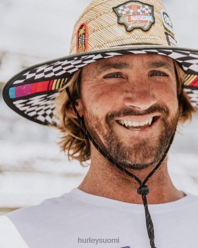 Hurley miehet nascar olkihattu khaki Lisätarvikkeet A06JJB115