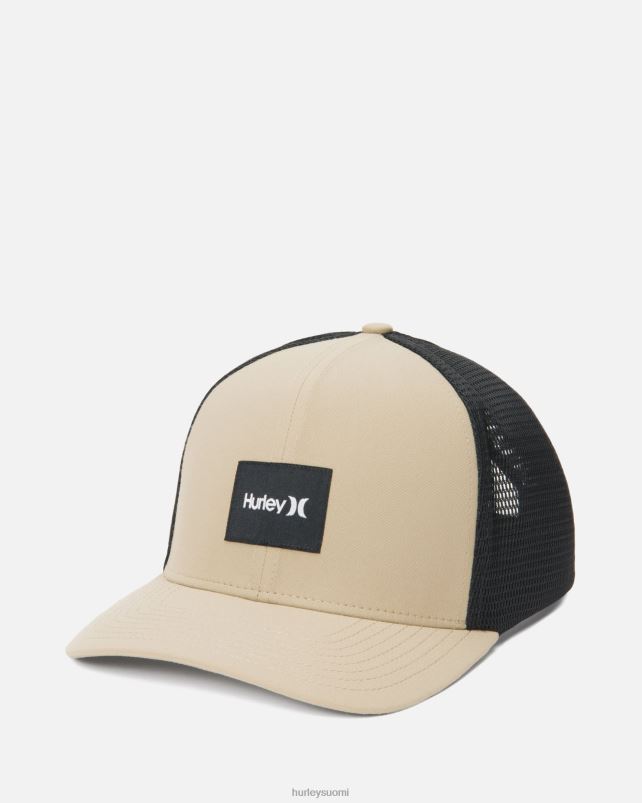 Hurley miehet warner trucker hattu khaki/musta Lisätarvikkeet A06JJB137