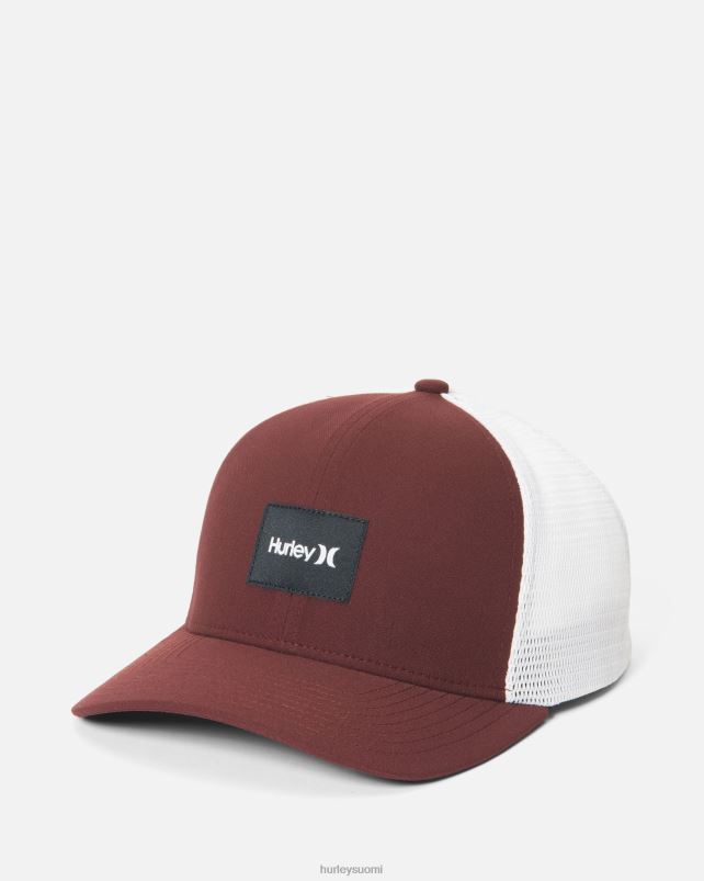 Hurley miehet warner trucker hattu viininpunainen/valkoinen Lisätarvikkeet A06JJB126
