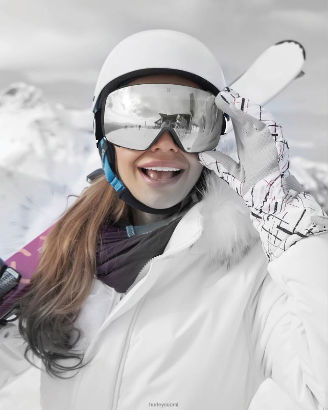 Hurley miehet helix aikuisten lumilasit + magneettilinssi hopea peili Lisätarvikkeet A06JJB458