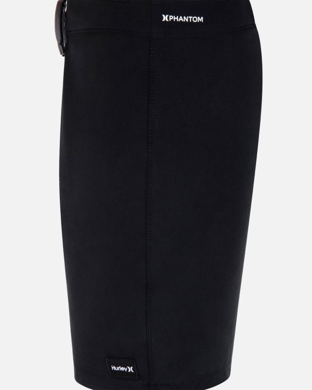 Hurley miehet Phantom-eco yksi ja ainoa kiinteä 18\" boardshort musta vaatetus A06JJB96