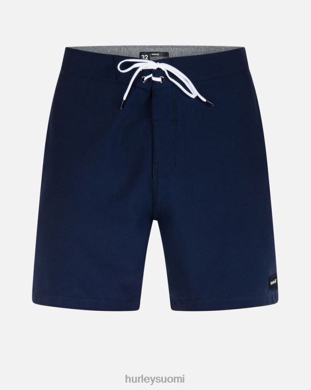 Hurley miehet Phantom-eco yksi ja ainoa kiinteä 18" boardshort obsidiaani vaatetus A06JJB151