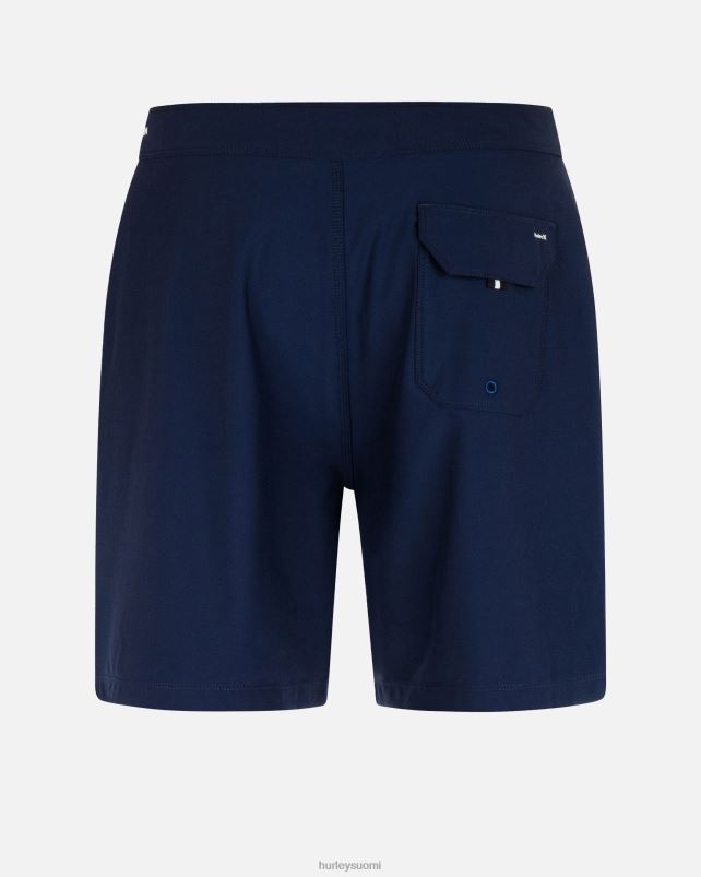 Hurley miehet Phantom-eco yksi ja ainoa kiinteä 18\" boardshort obsidiaani vaatetus A06JJB151