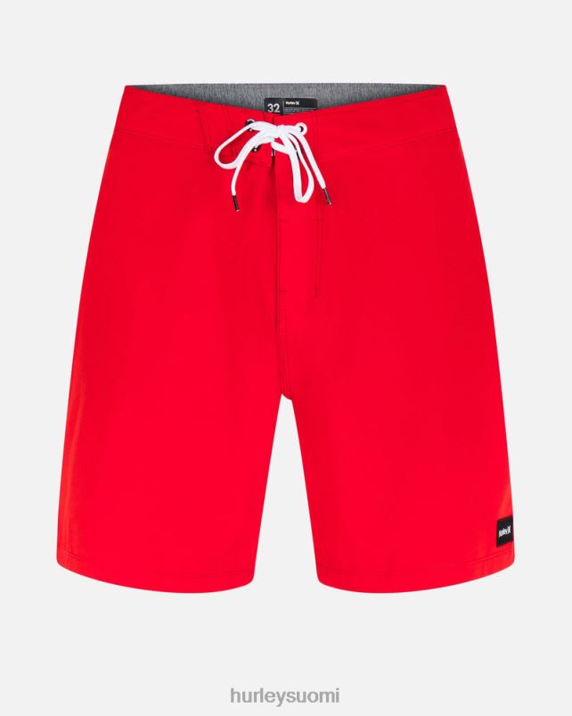Hurley miehet Phantom-eco yksi ja ainoa kiinteä 18" boardshort yhtenäisyyden punainen vaatetus A06JJB166