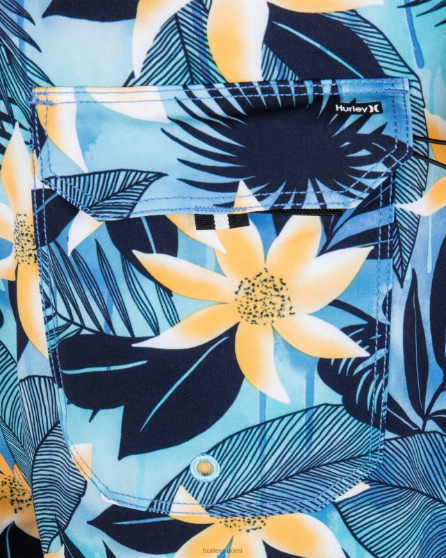 Hurley miehet phantom-eco block party 18\" boardshort merinäköala vaatetus A06JJB94