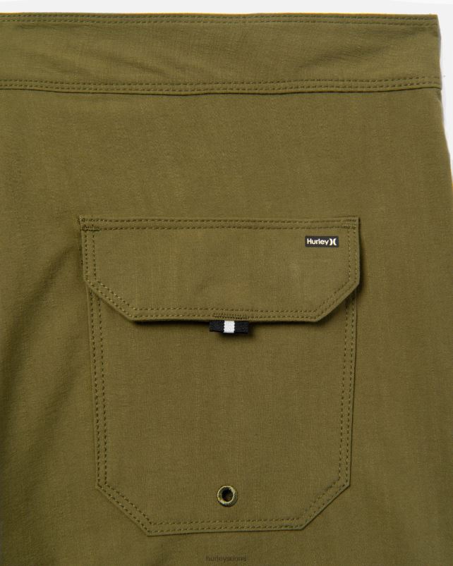 Hurley miehet phantom naturals takaluukun boardshortsit 18\" oliivi vaatetus A06JJB195