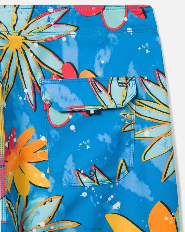 Hurley miehet phantom weekender boardshort 20\" sininen sankarillinen 2 vaatetus A06JJB191