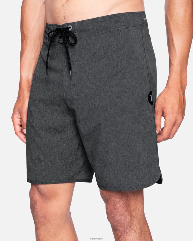 Hurley miehet phantom yksi ja ainoa kanerva boardshortsit 18\" musta vaatetus A06JJB199