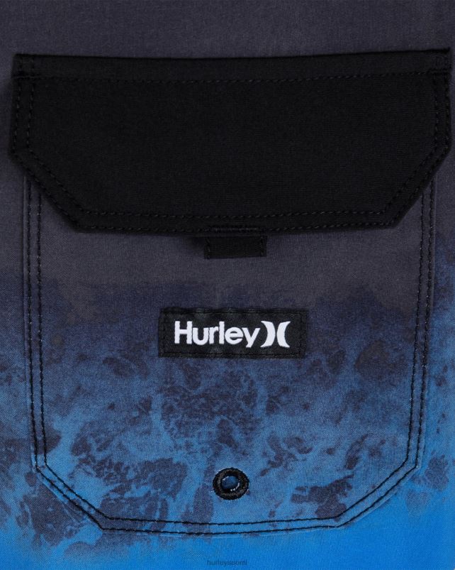 Hurley miehet viikonloppu 20\" boardshort musta multi vaatetus A06JJB169