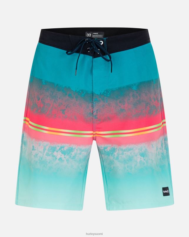 Hurley miehet viikonloppu 20\" boardshort sähköinen sinivihreä vaatetus A06JJB183