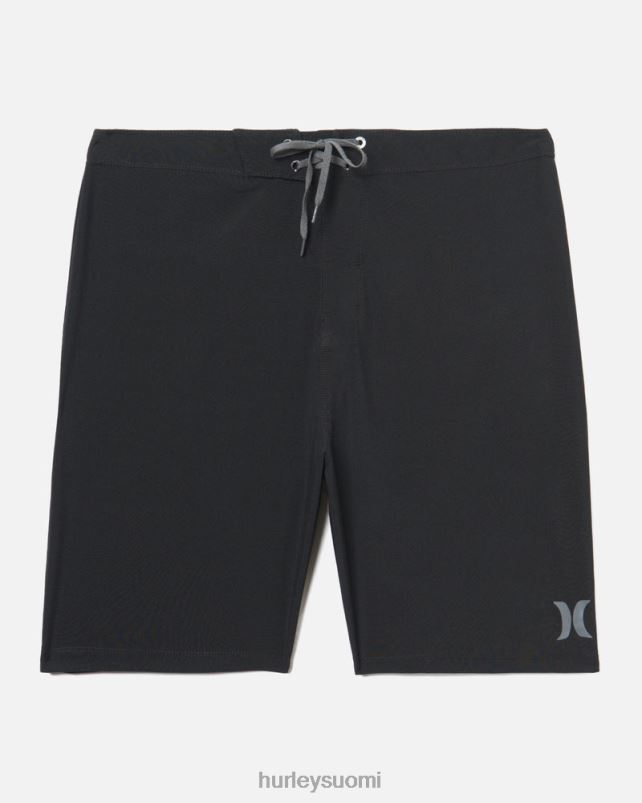 Hurley miehet yksi ja ainoa kiinteä boardshort 20" musta vaatetus A06JJB177