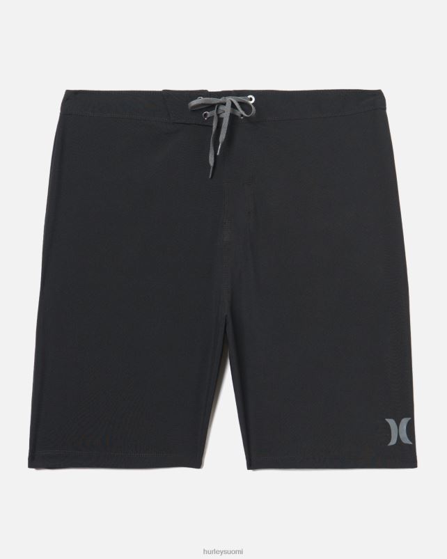Hurley miehet yksi ja ainoa kiinteä boardshort 20\" musta vaatetus A06JJB177
