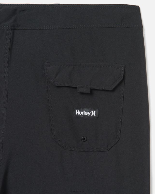Hurley miehet yksi ja ainoa kiinteä boardshort 20\" musta vaatetus A06JJB177