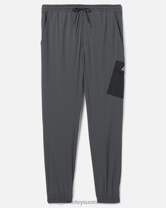 Hurley miehet haamu ulkopuolinen lenkkeilijä tumman kiven harmaa vaatetus A06JJB226