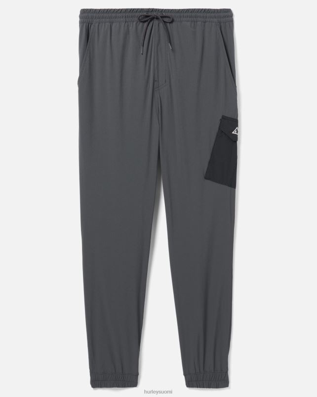 Hurley miehet haamu ulkopuolinen lenkkeilijä tumman kiven harmaa vaatetus A06JJB226