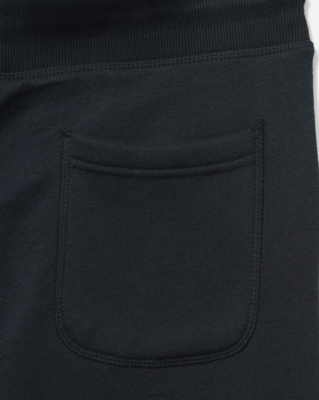 Hurley miehet olemassa boxed logo rento istuvuus puuvilla fleece jogger musta vaatetus A06JJB60