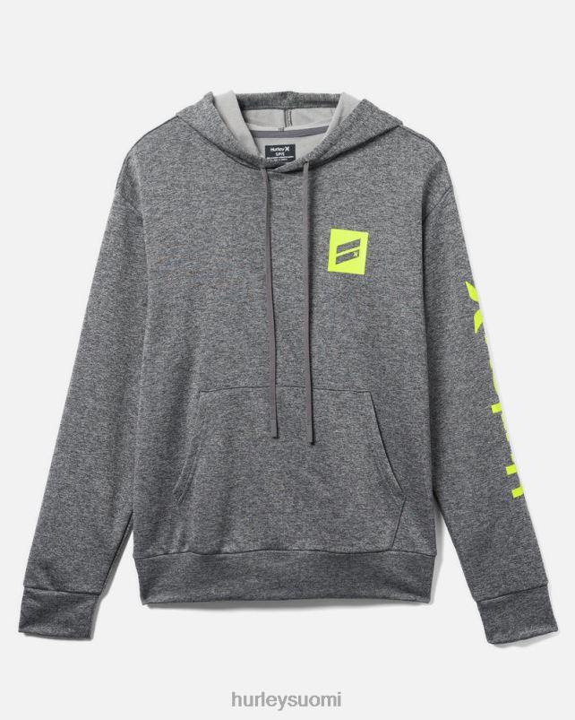 Hurley miehet olemassa bootcamp ranskalainen froteepuserohuppari harmaa/musta vaatetus A06JJB52