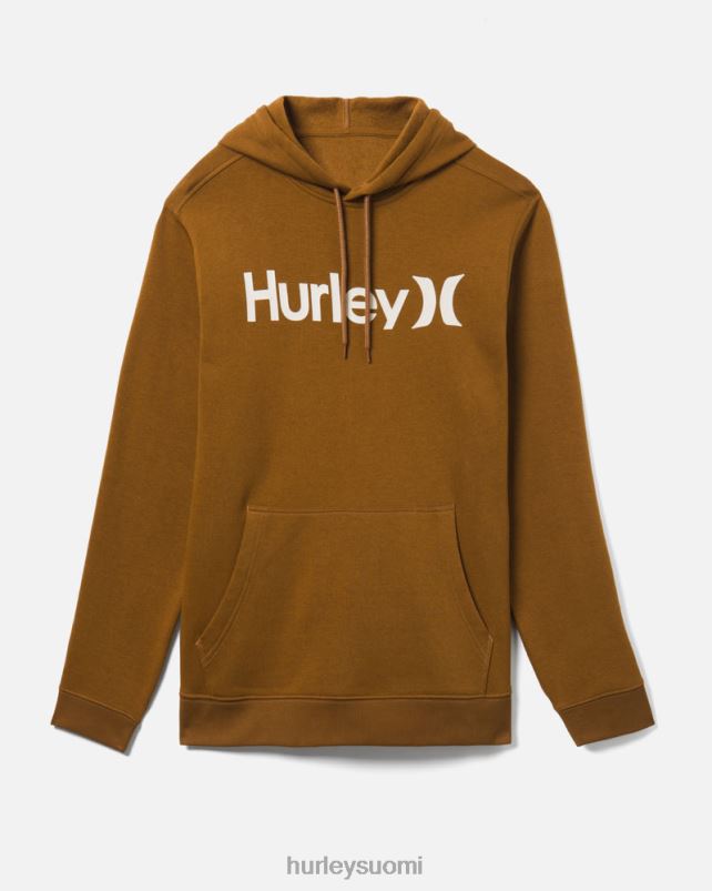 Hurley miehet yksi ja ainoa fleecepusero ruskea vaatetus A06JJB361