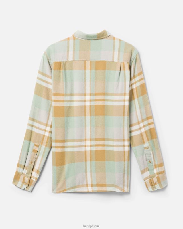 Hurley miehet portland orgaaninen flanellipaita kultainen doodle vaatetus A06JJB382