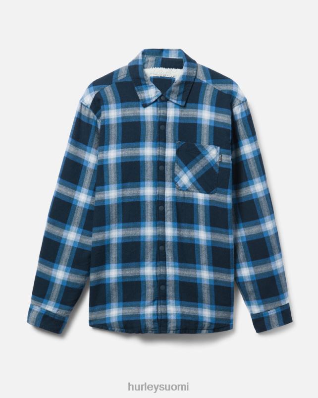 Hurley miehet portland sherpa vuorattu flanelli panssaroitu laivasto vaatetus A06JJB410