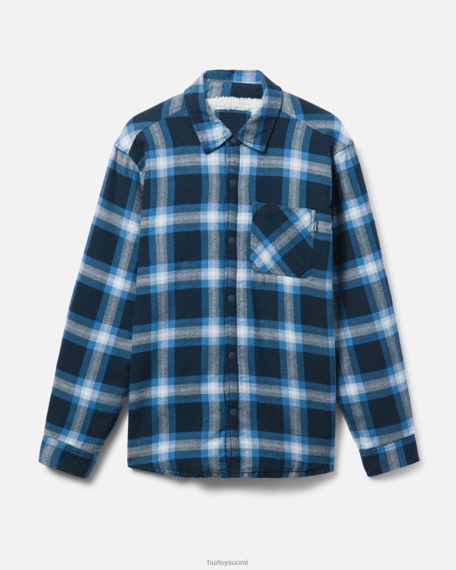 Hurley miehet portland sherpa vuorattu flanelli panssaroitu laivasto vaatetus A06JJB410
