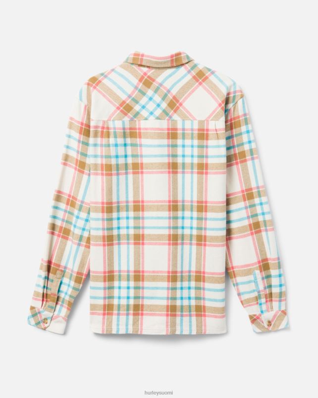 Hurley miehet santa cruzin rannikon flanelli tuskin luuta vaatetus A06JJB396