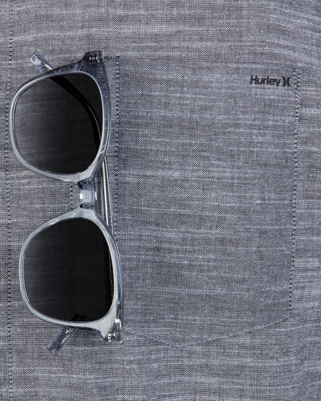 Hurley miehet yksi ja ainoa joustava lyhythihainen paita musta vaatetus A06JJB412