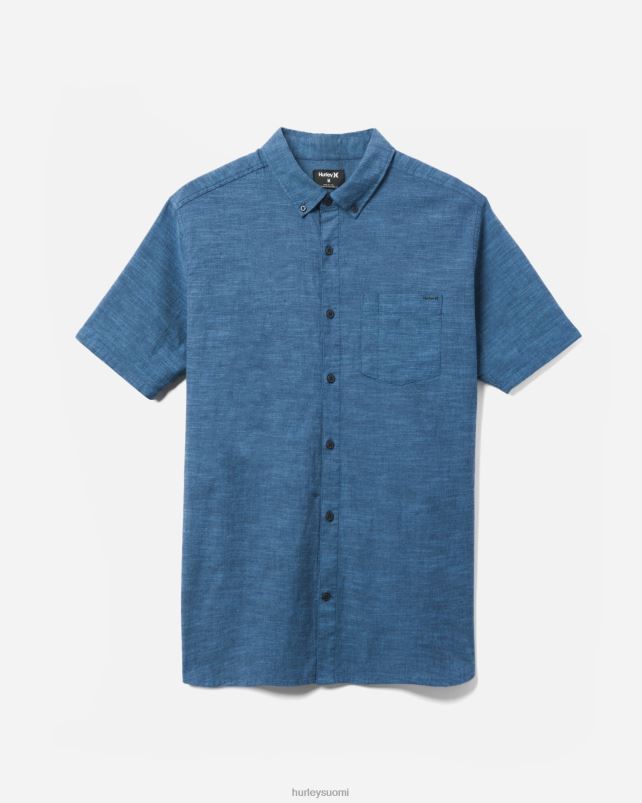 Hurley miehet yksi ja ainoa joustava lyhythihainen paita obsidiaani vaatetus A06JJB403