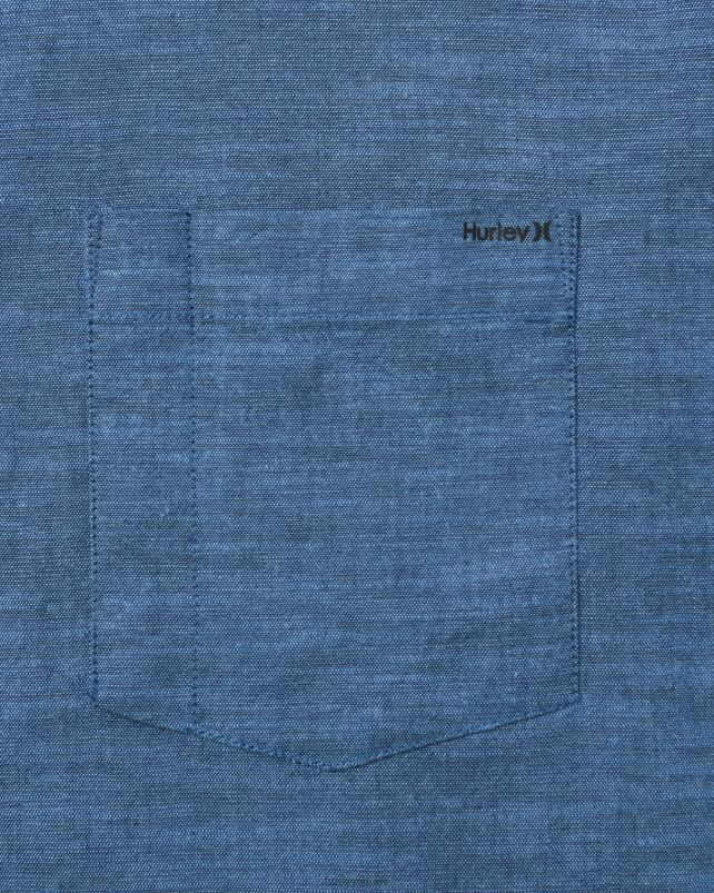 Hurley miehet yksi ja ainoa joustava lyhythihainen paita obsidiaani vaatetus A06JJB403