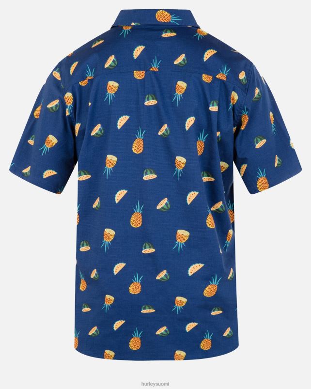 Hurley miehet yksi ja ainoa lido-joustava lyhythihainen t-paita kuiluun vaatetus A06JJB279