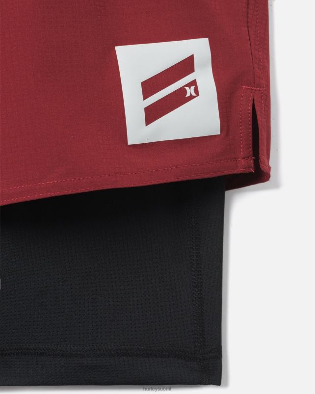 Hurley miehet bootcamp koulutus on lyhyt viininpunainen vaatetus A06JJB40