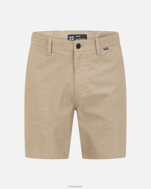 Hurley miehet h2o-dri breathe kävelyshortsit 19\" khaki vaatetus A06JJB103