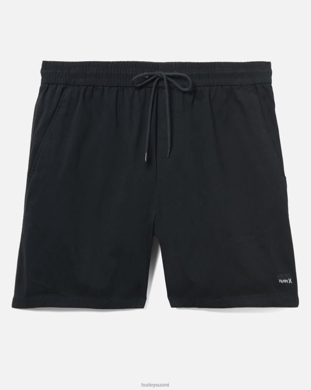 Hurley miehet ilopisteen volley kävelyshortsit 18\" musta vaatetus A06JJB216