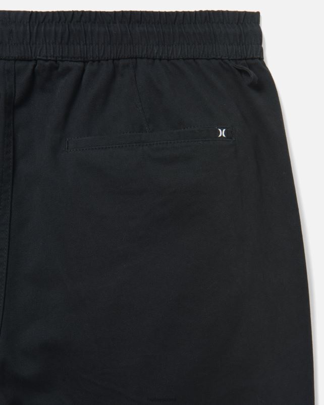 Hurley miehet ilopisteen volley kävelyshortsit 18\" musta vaatetus A06JJB216