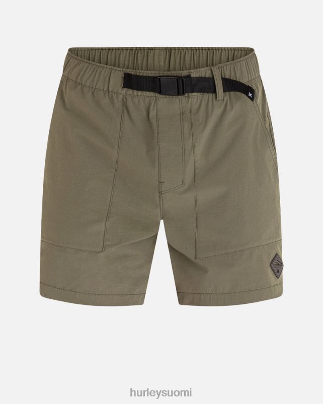 Hurley miehet phantom camper volley 17" lyhyt oliivi vaatetus A06JJB225