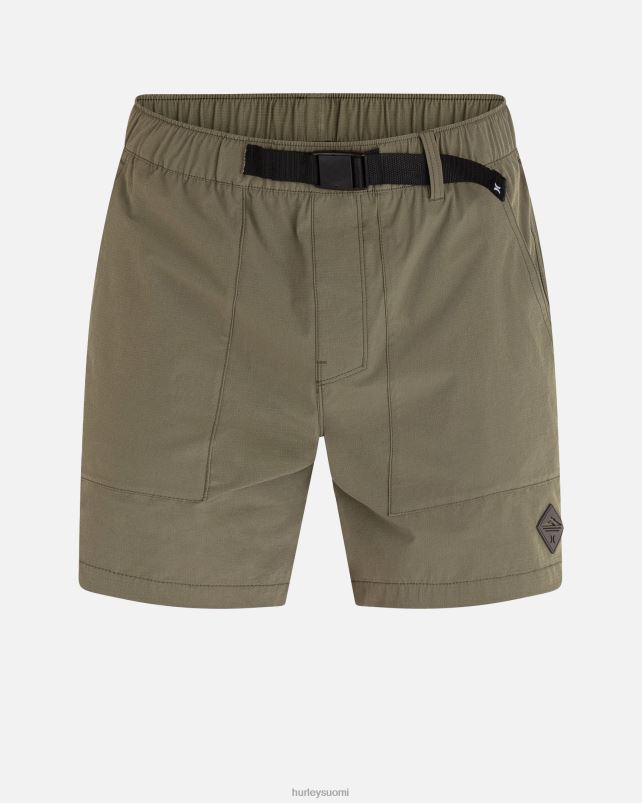Hurley miehet phantom camper volley 17\" lyhyt oliivi vaatetus A06JJB225