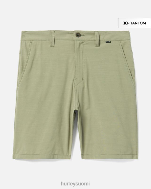 Hurley miehet phantom naturals ii kävelyshortsit 20" armeija vaatetus A06JJB258
