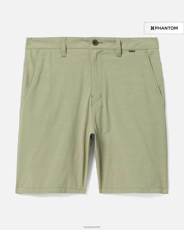 Hurley miehet phantom naturals ii kävelyshortsit 20\" armeija vaatetus A06JJB258