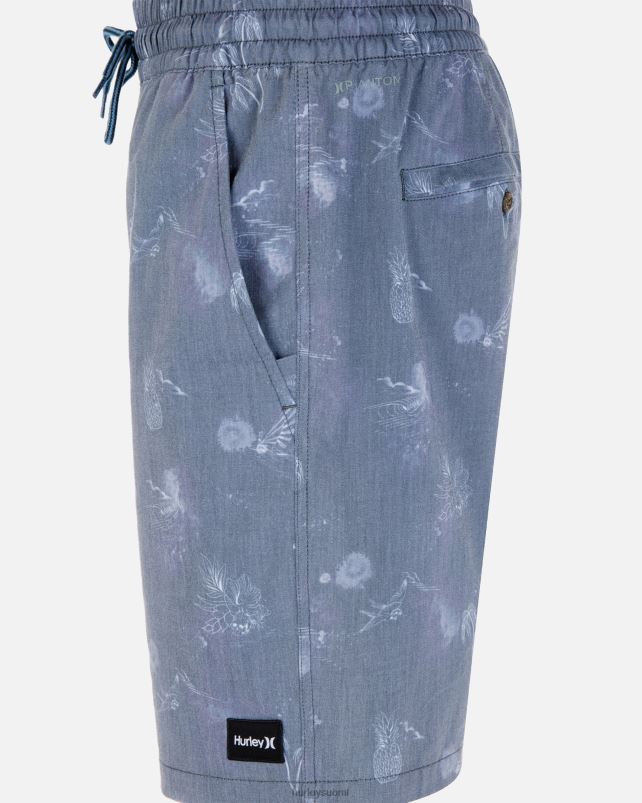 Hurley miehet phantom naturals klassinen volley 18\" kävelyshortsi panssaroitu laivasto vaatetus A06JJB244