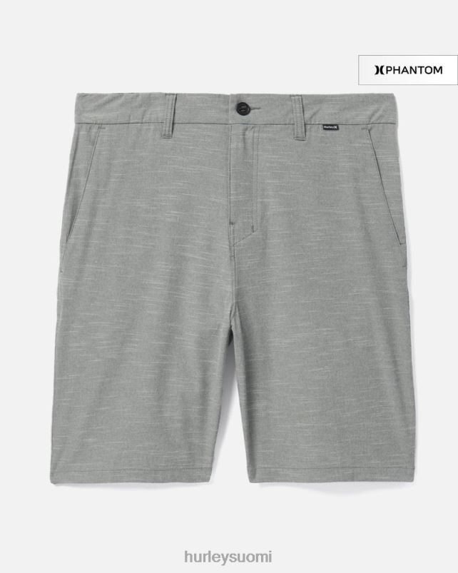 Hurley miehet phantom sandbar stretchband kävelyshortsit 20" raudan harmaa vaatetus A06JJB243