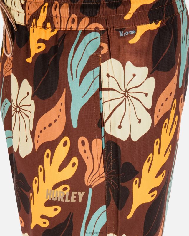 Hurley miehet tutkia h2o-dri trek ii 17,5\" walkshort pimennys vaatetus A06JJB231